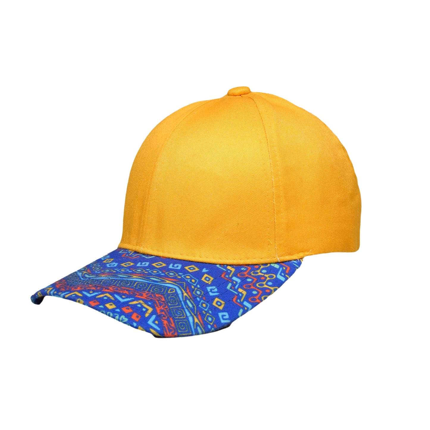 Yellow Patterned Cap