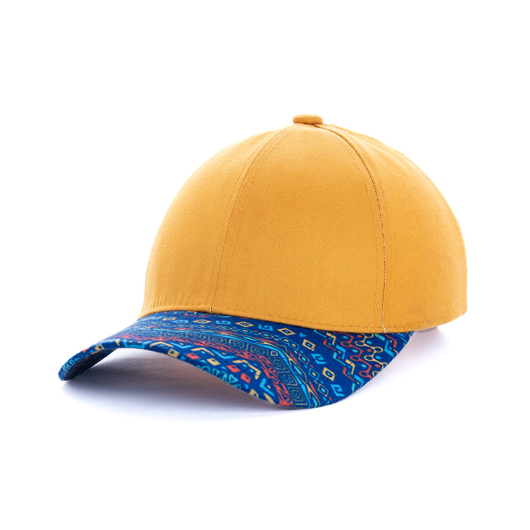Yellow Patterned Cap