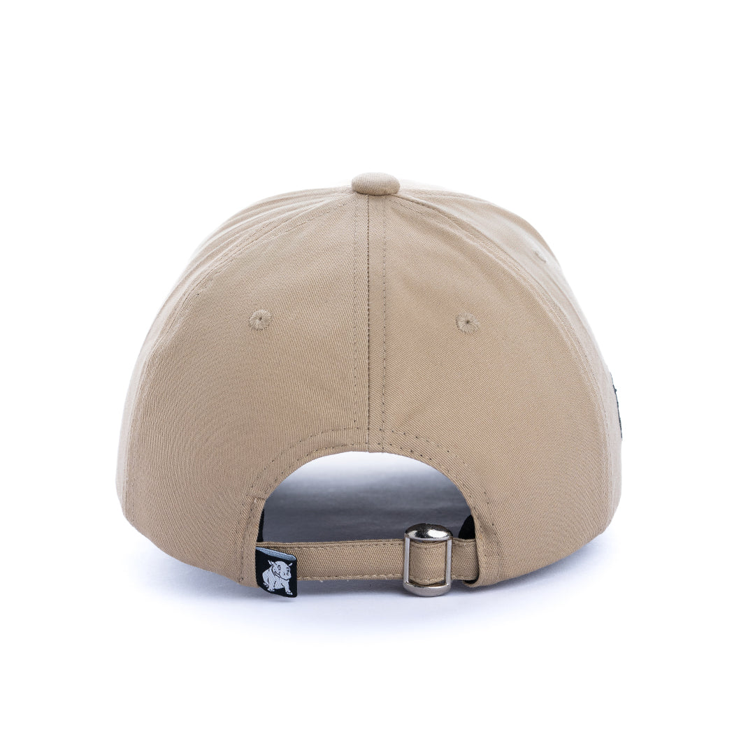 Solid Beige Cap
