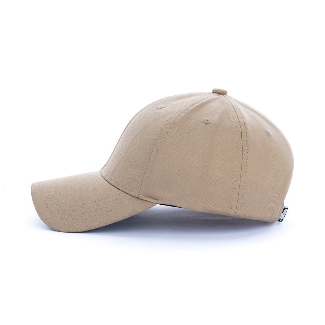 Solid Beige Cap