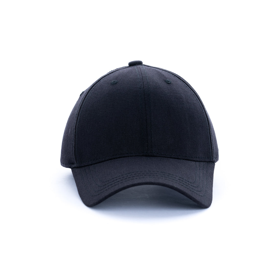Solid Black Cap