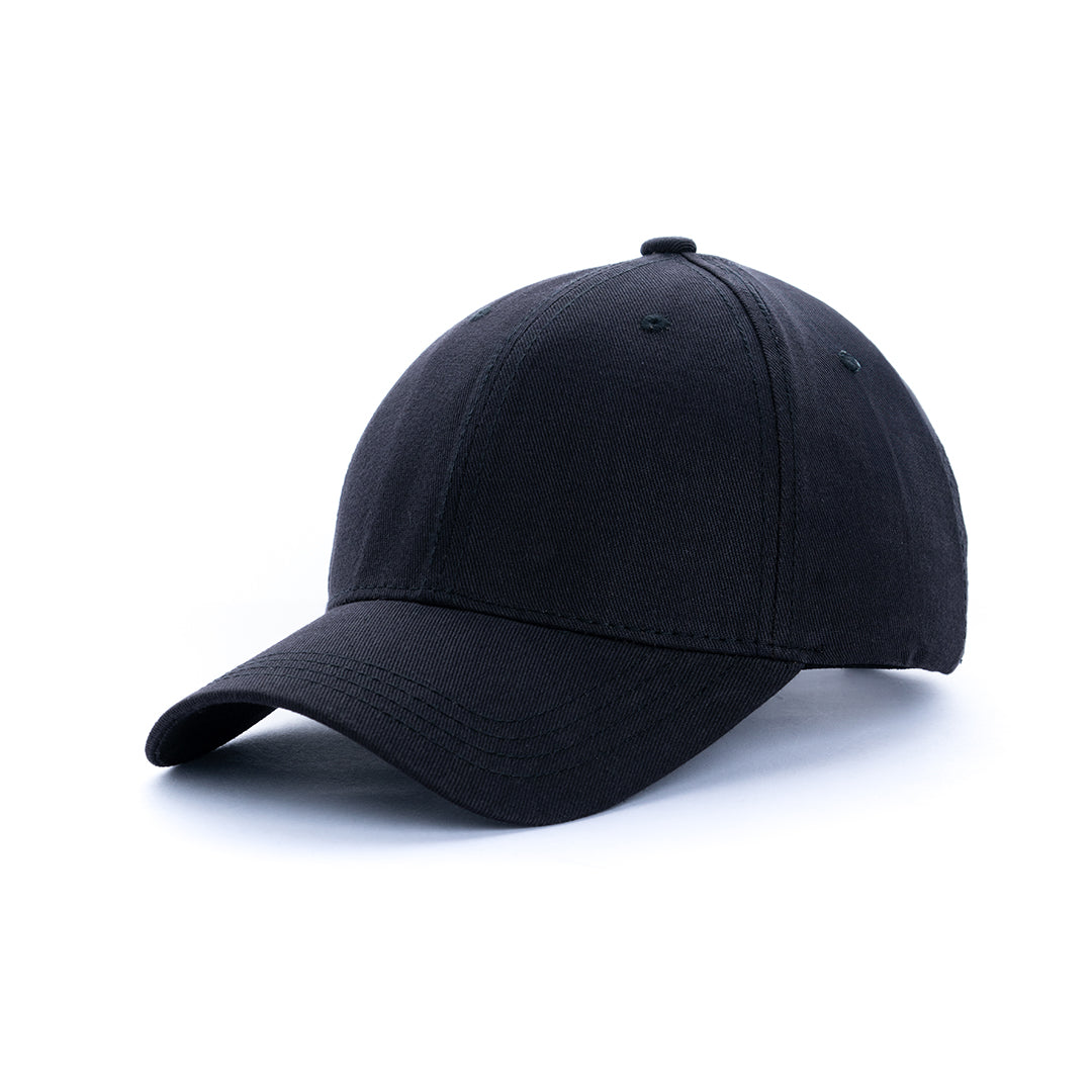 Solid Black Cap