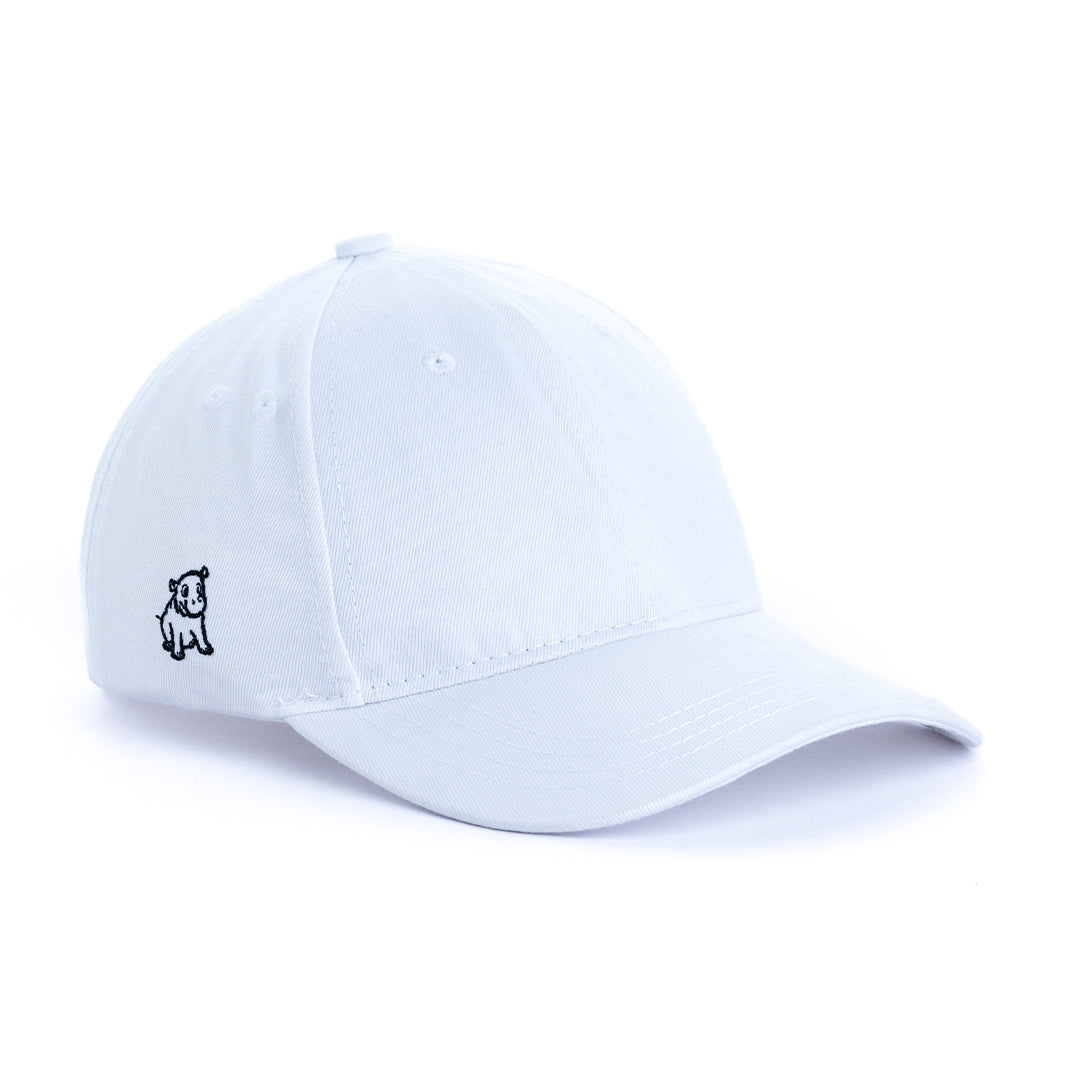 Basic White Cap