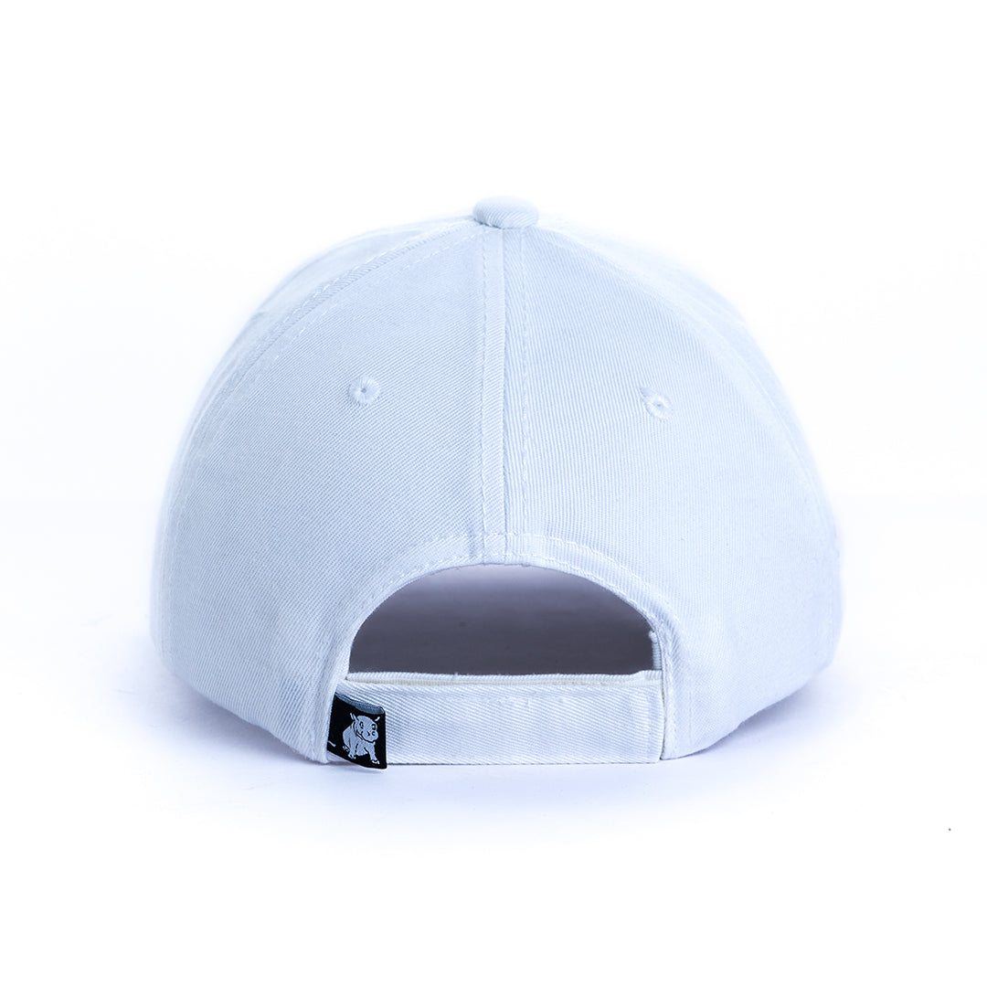 Basic White Cap
