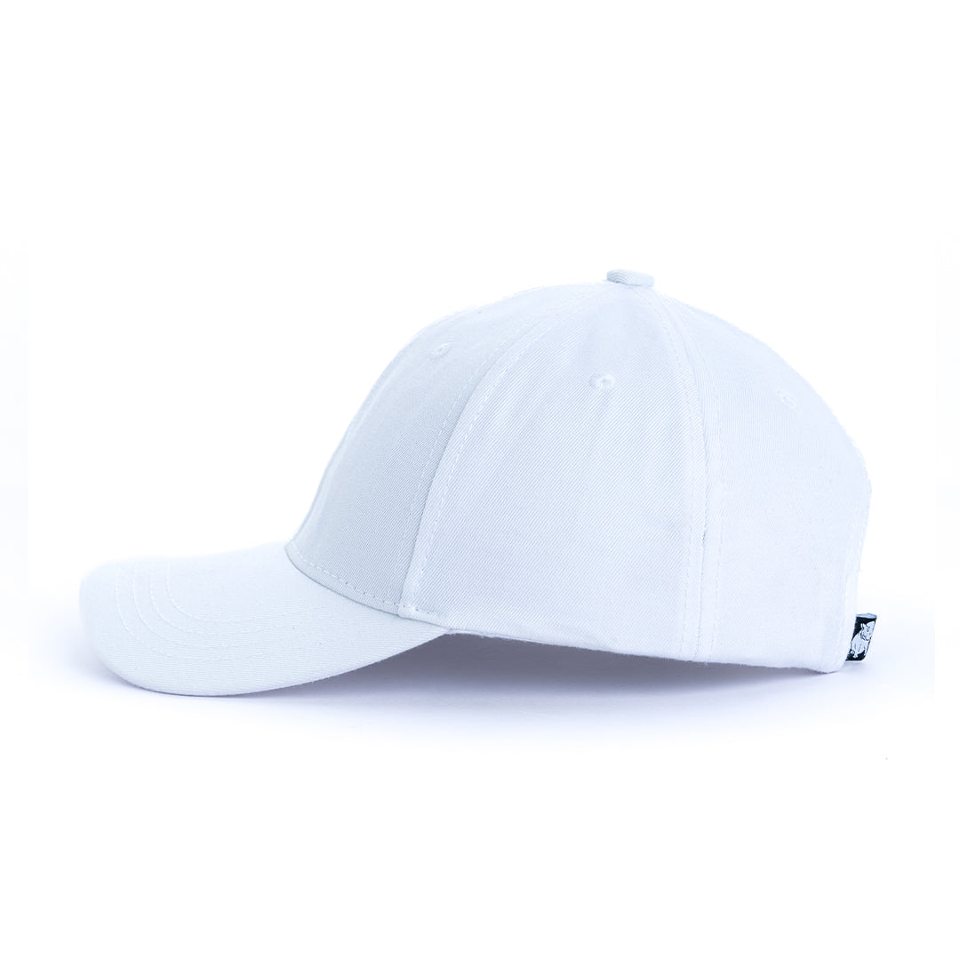 Basic White Cap