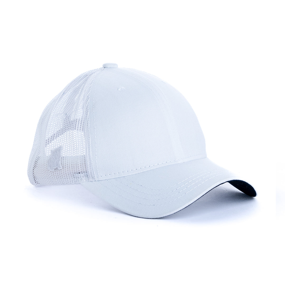Classic White Trucker Cap