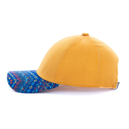 Yellow Patterned Cap