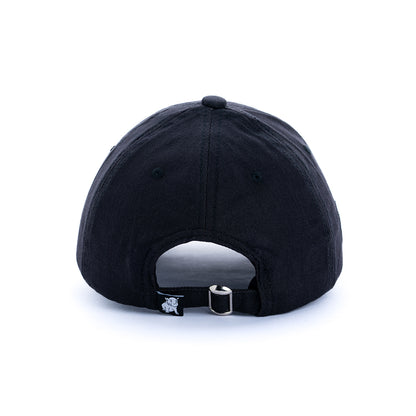 Solid Black Cap