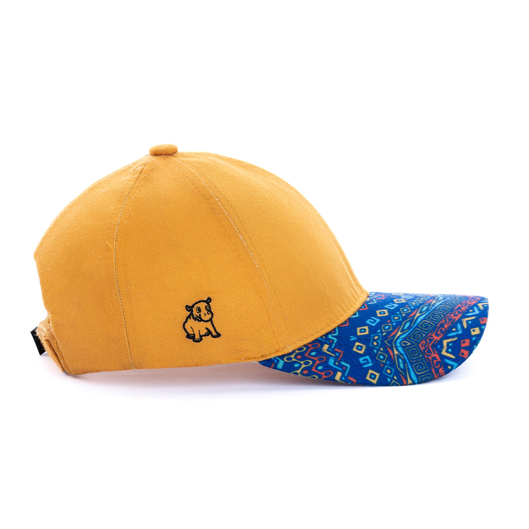 Yellow Patterned Cap