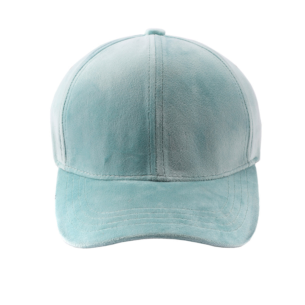 Velvet Sky Blue Cap